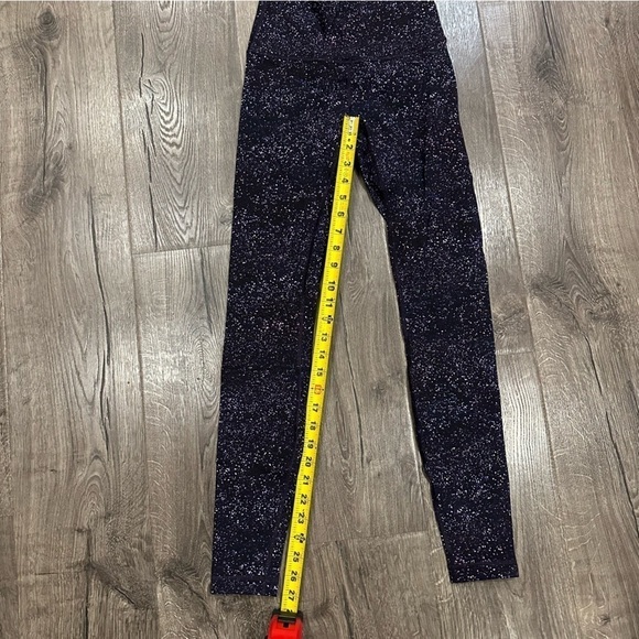 Lululemon Wunder Under Hi-Rise Tight 28" Crystalline Multi Galaxy Print Sz 4 - Picture 11 of 14